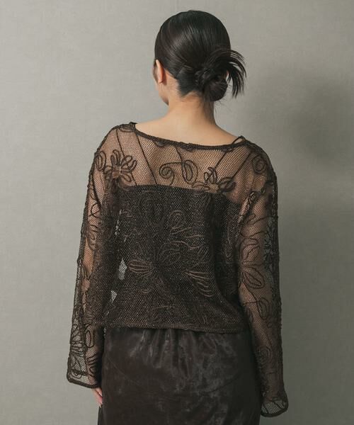 SENSE OF PLACE by URBAN RESEARCH / センスオブプレイス バイ アーバンリサーチ Tシャツ | コードシシュウメッシュトップ | 詳細3