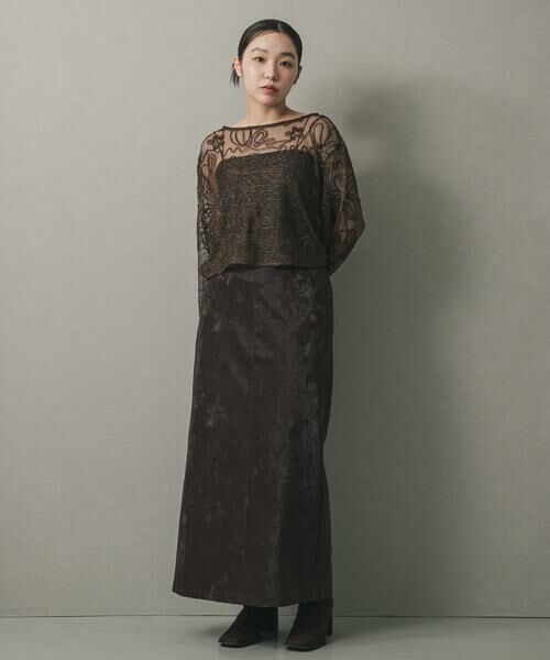 SENSE OF PLACE by URBAN RESEARCH / センスオブプレイス バイ アーバンリサーチ Tシャツ | コードシシュウメッシュトップ | 詳細4