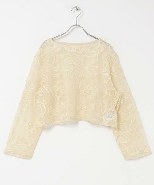 SENSE OF PLACE by URBAN RESEARCH / センスオブプレイス バイ アーバンリサーチ Tシャツ | コードシシュウメッシュトップ | 詳細21