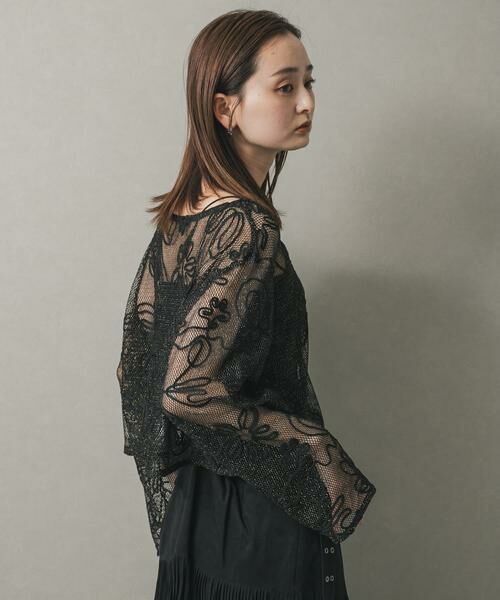 SENSE OF PLACE by URBAN RESEARCH / センスオブプレイス バイ アーバンリサーチ Tシャツ | コードシシュウメッシュトップ | 詳細26