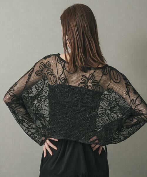 SENSE OF PLACE by URBAN RESEARCH / センスオブプレイス バイ アーバンリサーチ Tシャツ | コードシシュウメッシュトップ | 詳細27