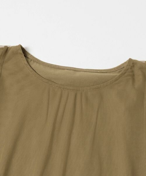SENSE OF PLACE by URBAN RESEARCH / センスオブプレイス バイ アーバンリサーチ Tシャツ | チュールレイヤードカットトップ | 詳細9