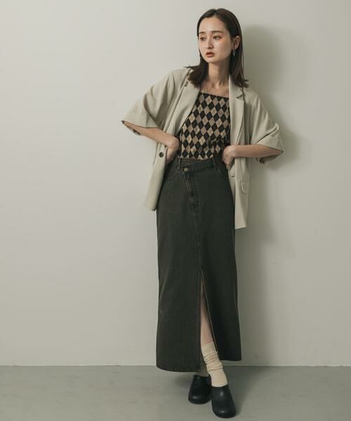 SENSE OF PLACE by URBAN RESEARCH / センスオブプレイス バイ アーバンリサーチ キャミソール・チューブトップ | パターンダブルストラップキャミ | 詳細3