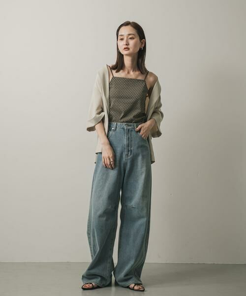 SENSE OF PLACE by URBAN RESEARCH / センスオブプレイス バイ アーバンリサーチ キャミソール・チューブトップ | パターンダブルストラップキャミ | 詳細7