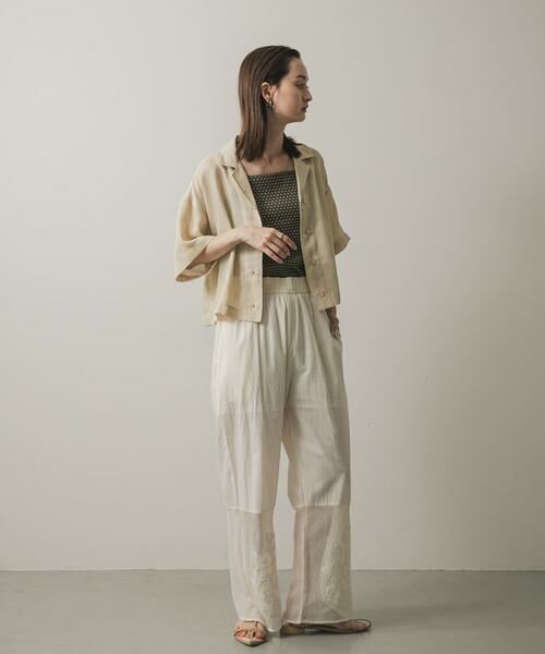 SENSE OF PLACE by URBAN RESEARCH / センスオブプレイス バイ アーバンリサーチ キャミソール・チューブトップ | パターンダブルストラップキャミ | 詳細8