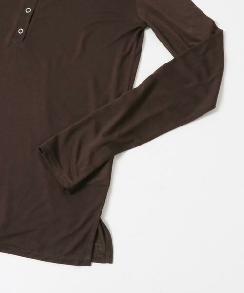 SENSE OF PLACE by URBAN RESEARCH / センスオブプレイス バイ アーバンリサーチ Tシャツ | ヘンリーネックプレーンカットトップ | 詳細10