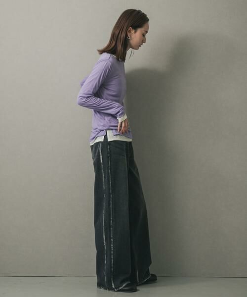 SENSE OF PLACE by URBAN RESEARCH / センスオブプレイス バイ アーバンリサーチ Tシャツ | ヘンリーネックプレーンカットトップ | 詳細20