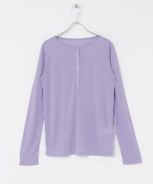 SENSE OF PLACE by URBAN RESEARCH / センスオブプレイス バイ アーバンリサーチ Tシャツ | ヘンリーネックプレーンカットトップ | 詳細22