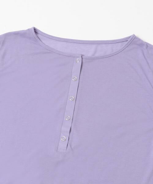 SENSE OF PLACE by URBAN RESEARCH / センスオブプレイス バイ アーバンリサーチ Tシャツ | ヘンリーネックプレーンカットトップ | 詳細23