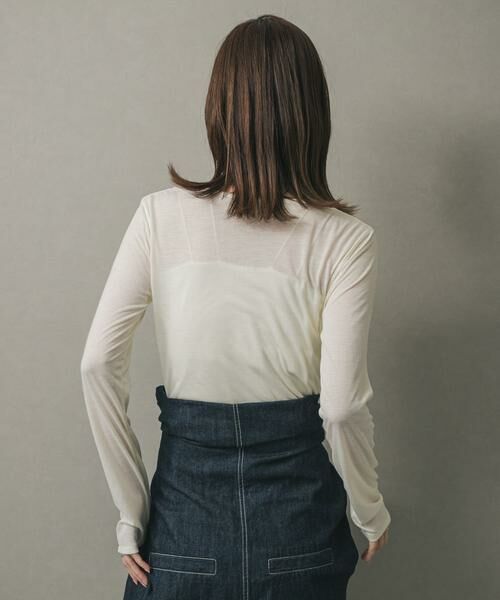 SENSE OF PLACE by URBAN RESEARCH / センスオブプレイス バイ アーバンリサーチ Tシャツ | ヘンリーネックプレーンカットトップ | 詳細27