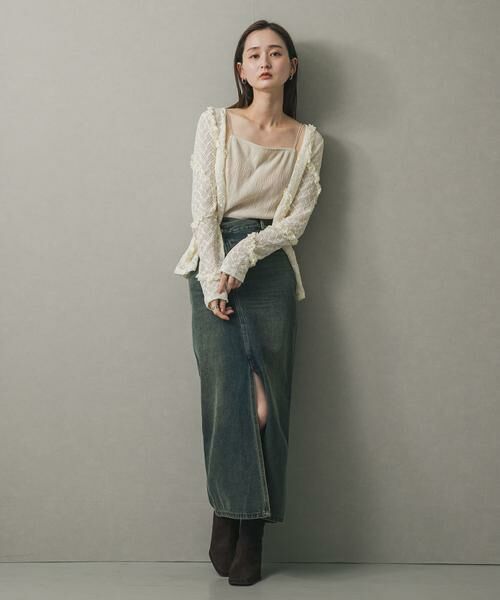 SENSE OF PLACE by URBAN RESEARCH / センスオブプレイス バイ アーバンリサーチ キャミソール・チューブトップ | ベロアキャミソール | 詳細17