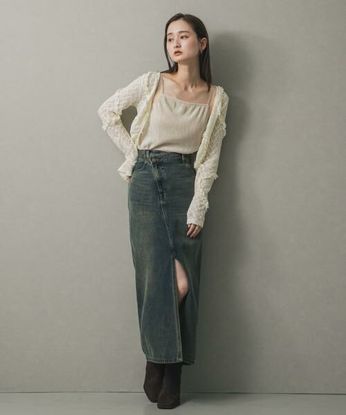 SENSE OF PLACE by URBAN RESEARCH / センスオブプレイス バイ アーバンリサーチ キャミソール・チューブトップ | ベロアキャミソール | 詳細18