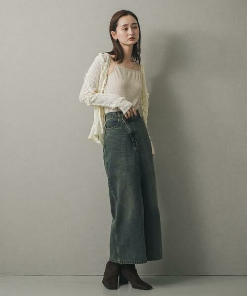 SENSE OF PLACE by URBAN RESEARCH / センスオブプレイス バイ アーバンリサーチ キャミソール・チューブトップ | ベロアキャミソール | 詳細19