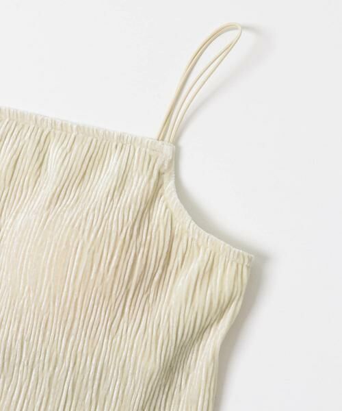 SENSE OF PLACE by URBAN RESEARCH / センスオブプレイス バイ アーバンリサーチ キャミソール・チューブトップ | ベロアキャミソール | 詳細22