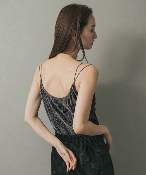 SENSE OF PLACE by URBAN RESEARCH / センスオブプレイス バイ アーバンリサーチ キャミソール・チューブトップ | ベロアキャミソール | 詳細28