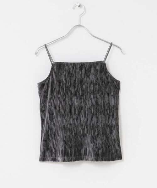 SENSE OF PLACE by URBAN RESEARCH / センスオブプレイス バイ アーバンリサーチ キャミソール・チューブトップ | ベロアキャミソール | 詳細30