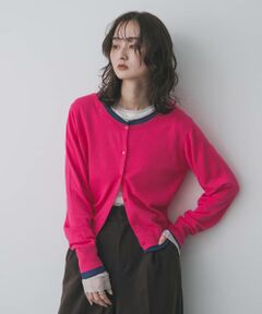 SENSE OF PLACE by URBAN RESEARCH / センスオブプレイス バイ アーバンリサーチ ニット・セーター | 『一部WEB限定カラー』レイヤードバイカラーニットカーディガン