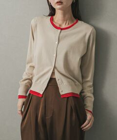 SENSE OF PLACE by URBAN RESEARCH / センスオブプレイス バイ アーバンリサーチ ニット・セーター | 『一部WEB限定カラー』レイヤードバイカラーニットカーディガン