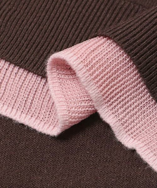 SENSE OF PLACE by URBAN RESEARCH / センスオブプレイス バイ アーバンリサーチ ニット・セーター | 『一部WEB限定カラー』レイヤードバイカラーニットカーディガン | 詳細12