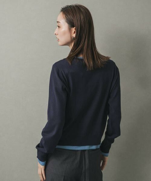 SENSE OF PLACE by URBAN RESEARCH / センスオブプレイス バイ アーバンリサーチ ニット・セーター | 『一部WEB限定カラー』レイヤードバイカラーニットカーディガン | 詳細18