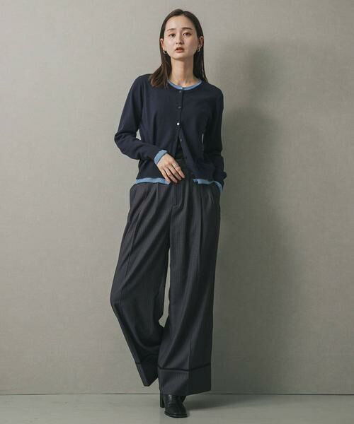 SENSE OF PLACE by URBAN RESEARCH / センスオブプレイス バイ アーバンリサーチ ニット・セーター | 『一部WEB限定カラー』レイヤードバイカラーニットカーディガン | 詳細19