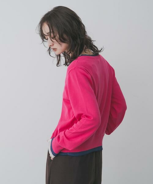 SENSE OF PLACE by URBAN RESEARCH / センスオブプレイス バイ アーバンリサーチ ニット・セーター | 『一部WEB限定カラー』レイヤードバイカラーニットカーディガン | 詳細26