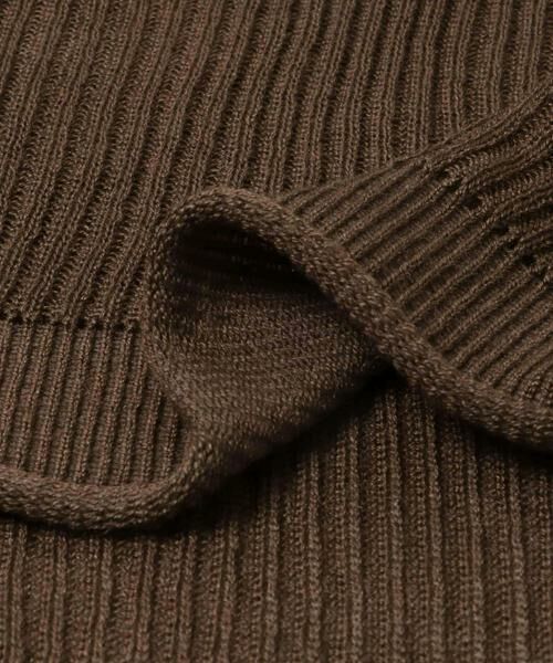 SENSE OF PLACE by URBAN RESEARCH / センスオブプレイス バイ アーバンリサーチ ニット・セーター | シアーヘンリーネックセーター | 詳細11