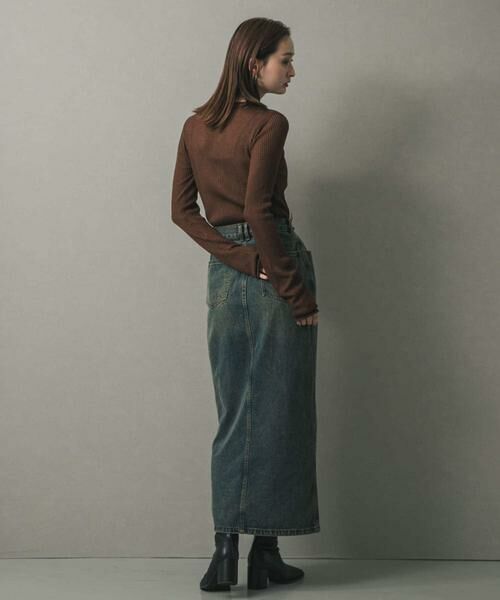 SENSE OF PLACE by URBAN RESEARCH / センスオブプレイス バイ アーバンリサーチ ニット・セーター | シアーヘンリーネックセーター | 詳細7