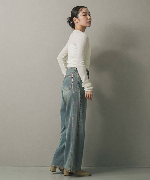 SENSE OF PLACE by URBAN RESEARCH / センスオブプレイス バイ アーバンリサーチ ニット・セーター | シアーヘンリーネックセーター | 詳細28