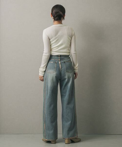 SENSE OF PLACE by URBAN RESEARCH / センスオブプレイス バイ アーバンリサーチ ニット・セーター | シアーヘンリーネックセーター | 詳細29