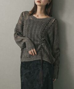 SENSE OF PLACE by URBAN RESEARCH / センスオブプレイス バイ アーバンリサーチ ニット・セーター | メッシュテープニット