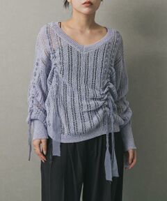 SENSE OF PLACE by URBAN RESEARCH / センスオブプレイス バイ アーバンリサーチ ニット・セーター | メッシュテープニット