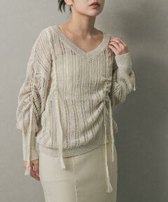 SENSE OF PLACE by URBAN RESEARCH / センスオブプレイス バイ アーバンリサーチ ニット・セーター | メッシュテープニット