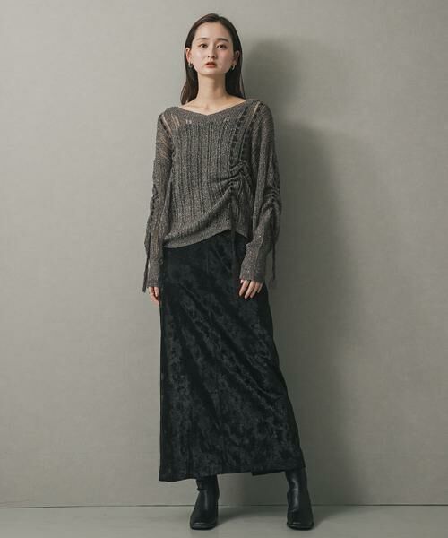 SENSE OF PLACE by URBAN RESEARCH / センスオブプレイス バイ アーバンリサーチ ニット・セーター | メッシュテープニット | 詳細6