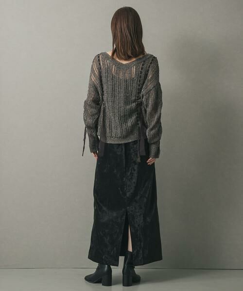 SENSE OF PLACE by URBAN RESEARCH / センスオブプレイス バイ アーバンリサーチ ニット・セーター | メッシュテープニット | 詳細7