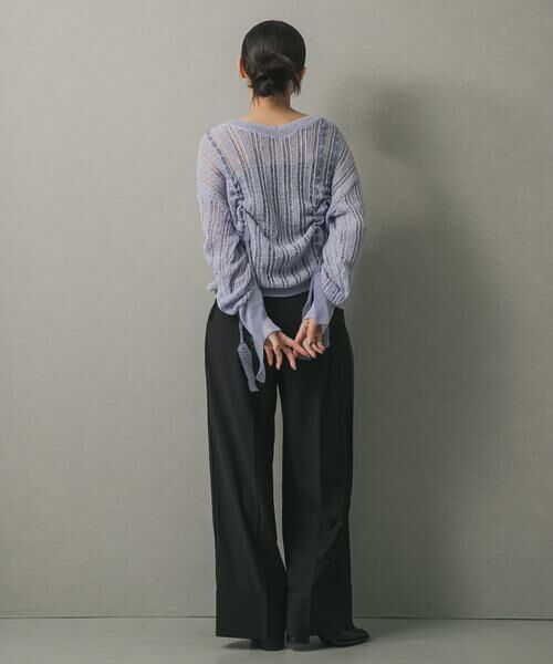 SENSE OF PLACE by URBAN RESEARCH / センスオブプレイス バイ アーバンリサーチ ニット・セーター | メッシュテープニット | 詳細21
