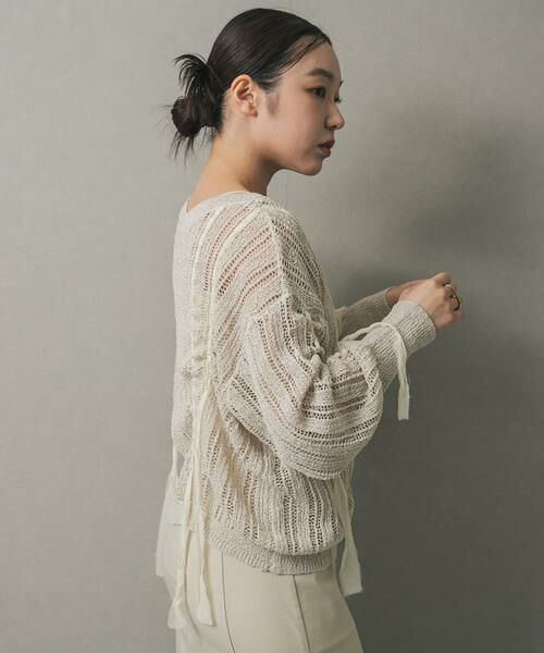 SENSE OF PLACE by URBAN RESEARCH / センスオブプレイス バイ アーバンリサーチ ニット・セーター | メッシュテープニット | 詳細26