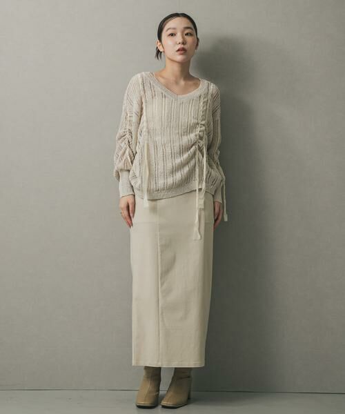 SENSE OF PLACE by URBAN RESEARCH / センスオブプレイス バイ アーバンリサーチ ニット・セーター | メッシュテープニット | 詳細28