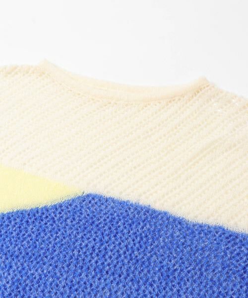 SENSE OF PLACE by URBAN RESEARCH / センスオブプレイス バイ アーバンリサーチ ニット・セーター | パッチワークメッシュセーター | 詳細27