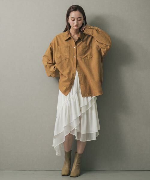 SENSE OF PLACE by URBAN RESEARCH / センスオブプレイス バイ アーバンリサーチ シャツ・ブラウス | ポケットツキワイドスリーブシャツ | 詳細5