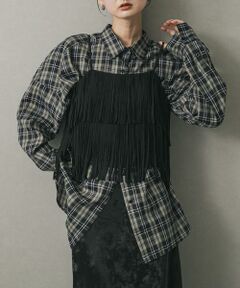 FSフリンジキャミトップ