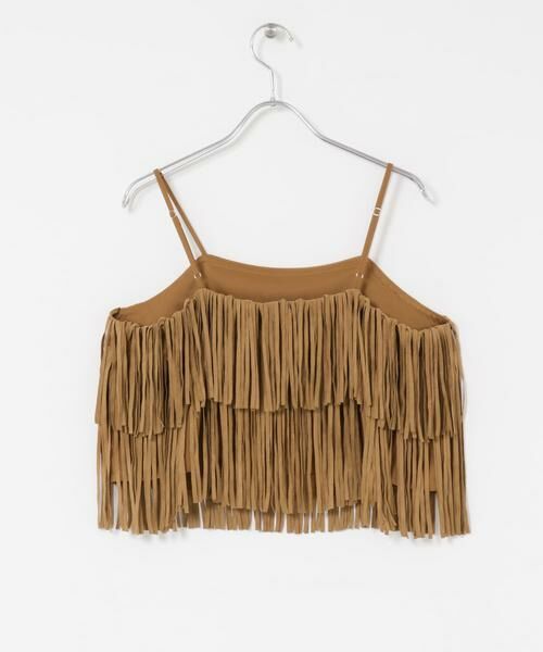 SENSE OF PLACE by URBAN RESEARCH / センスオブプレイス バイ アーバンリサーチ キャミソール・チューブトップ | FSフリンジキャミトップ | 詳細11