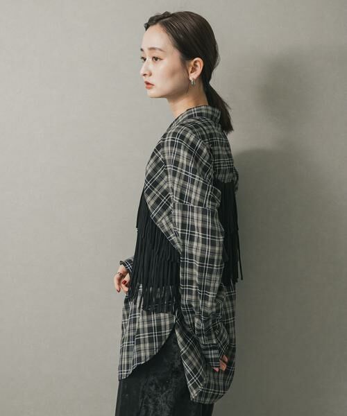 SENSE OF PLACE by URBAN RESEARCH / センスオブプレイス バイ アーバンリサーチ キャミソール・チューブトップ | FSフリンジキャミトップ | 詳細17