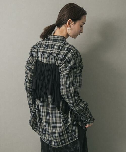 SENSE OF PLACE by URBAN RESEARCH / センスオブプレイス バイ アーバンリサーチ キャミソール・チューブトップ | FSフリンジキャミトップ | 詳細18