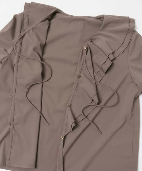 SENSE OF PLACE by URBAN RESEARCH / センスオブプレイス バイ アーバンリサーチ シャツ・ブラウス | Vネックラッフルブラウス | 詳細10