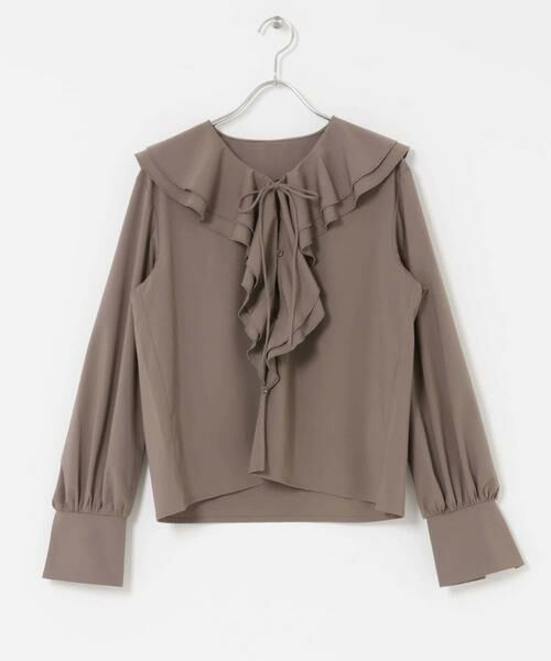 SENSE OF PLACE by URBAN RESEARCH / センスオブプレイス バイ アーバンリサーチ シャツ・ブラウス | Vネックラッフルブラウス | 詳細8