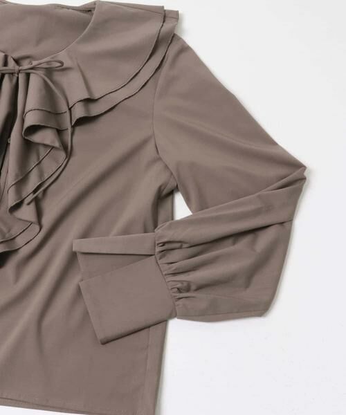 SENSE OF PLACE by URBAN RESEARCH / センスオブプレイス バイ アーバンリサーチ シャツ・ブラウス | Vネックラッフルブラウス | 詳細9