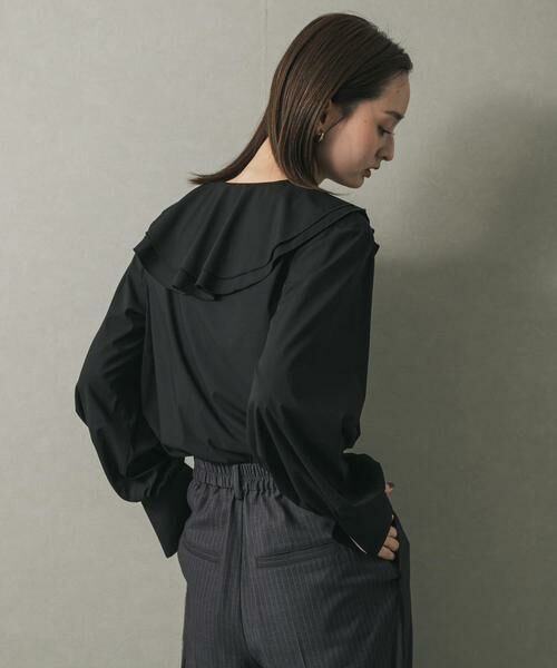 SENSE OF PLACE by URBAN RESEARCH / センスオブプレイス バイ アーバンリサーチ シャツ・ブラウス | Vネックラッフルブラウス | 詳細26