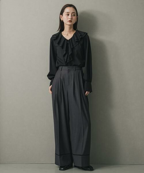 SENSE OF PLACE by URBAN RESEARCH / センスオブプレイス バイ アーバンリサーチ シャツ・ブラウス | Vネックラッフルブラウス | 詳細28