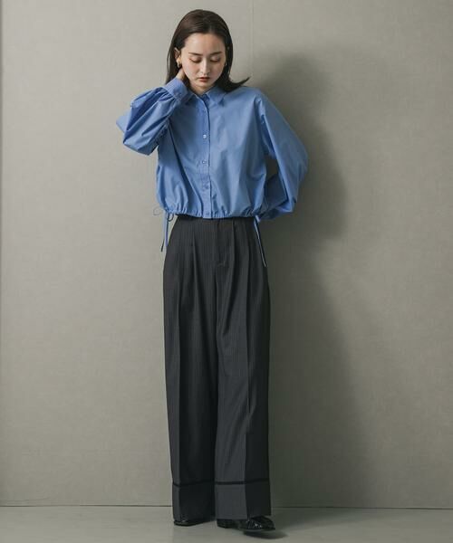 SENSE OF PLACE by URBAN RESEARCH / センスオブプレイス バイ アーバンリサーチ シャツ・ブラウス | クロップドバルーンシャツ | 詳細6